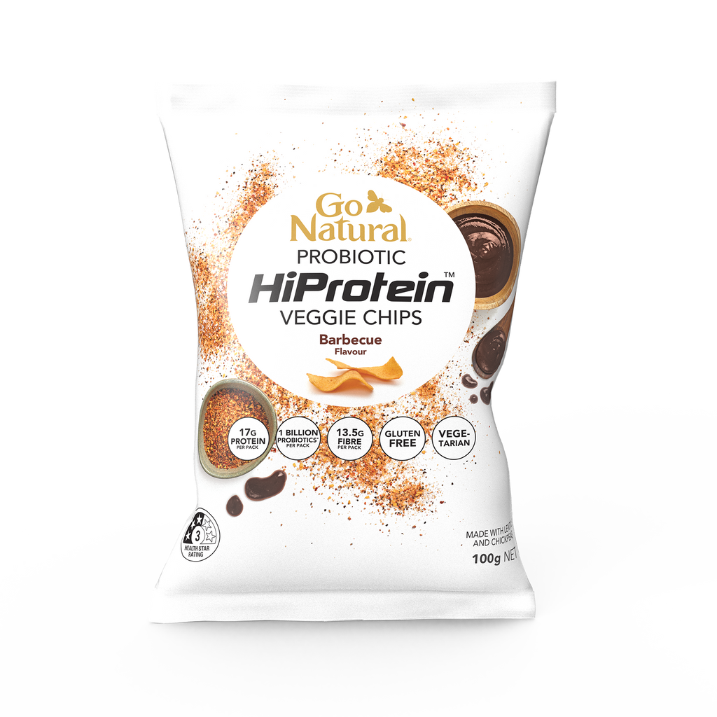HiPROTEIN CHIPS - BARBECUE FLAVOUR 100g - MINIMUM ORDER QTY 5 x 100g