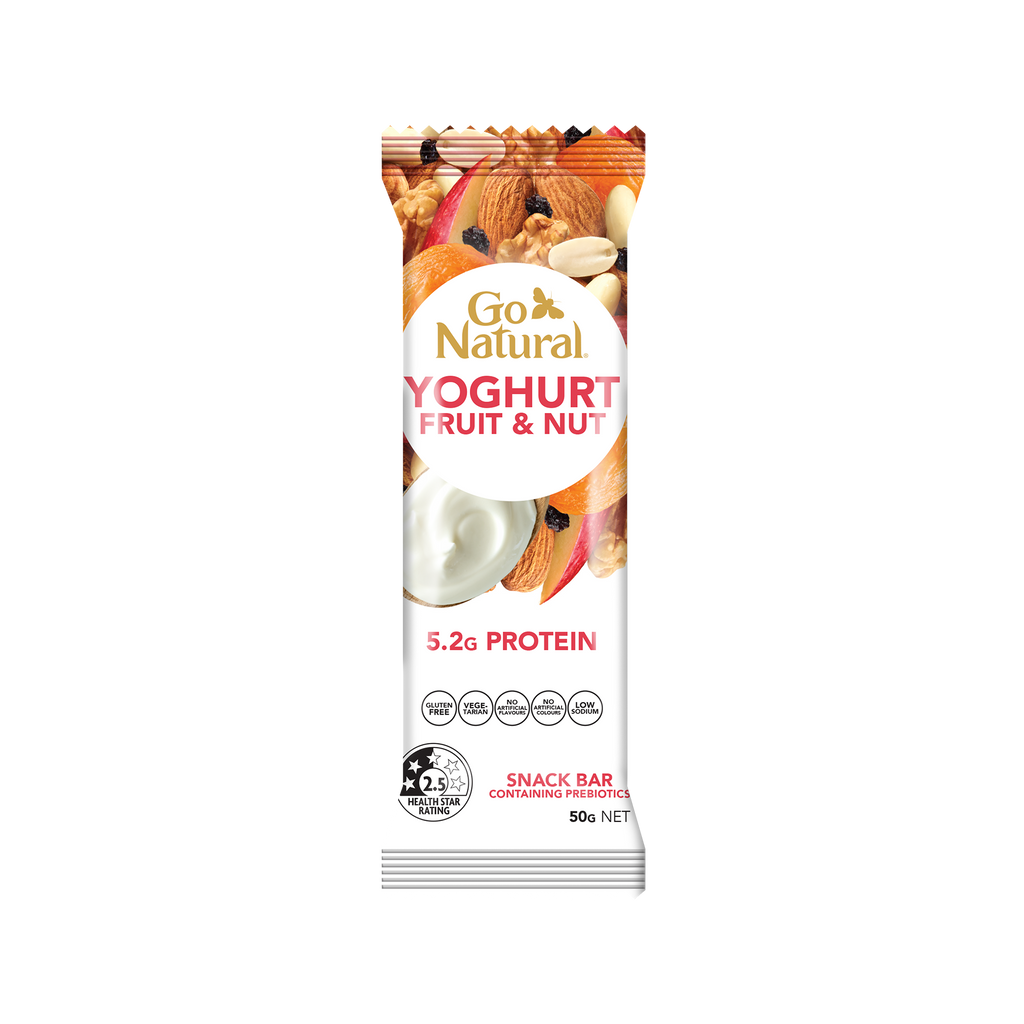 YOGHURT FRUIT & NUT BAR 16x 50g