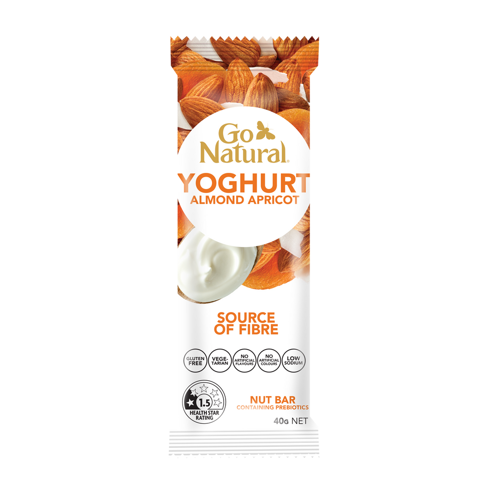 YOGHURT ALMOND APRICOT BAR 16x 40g